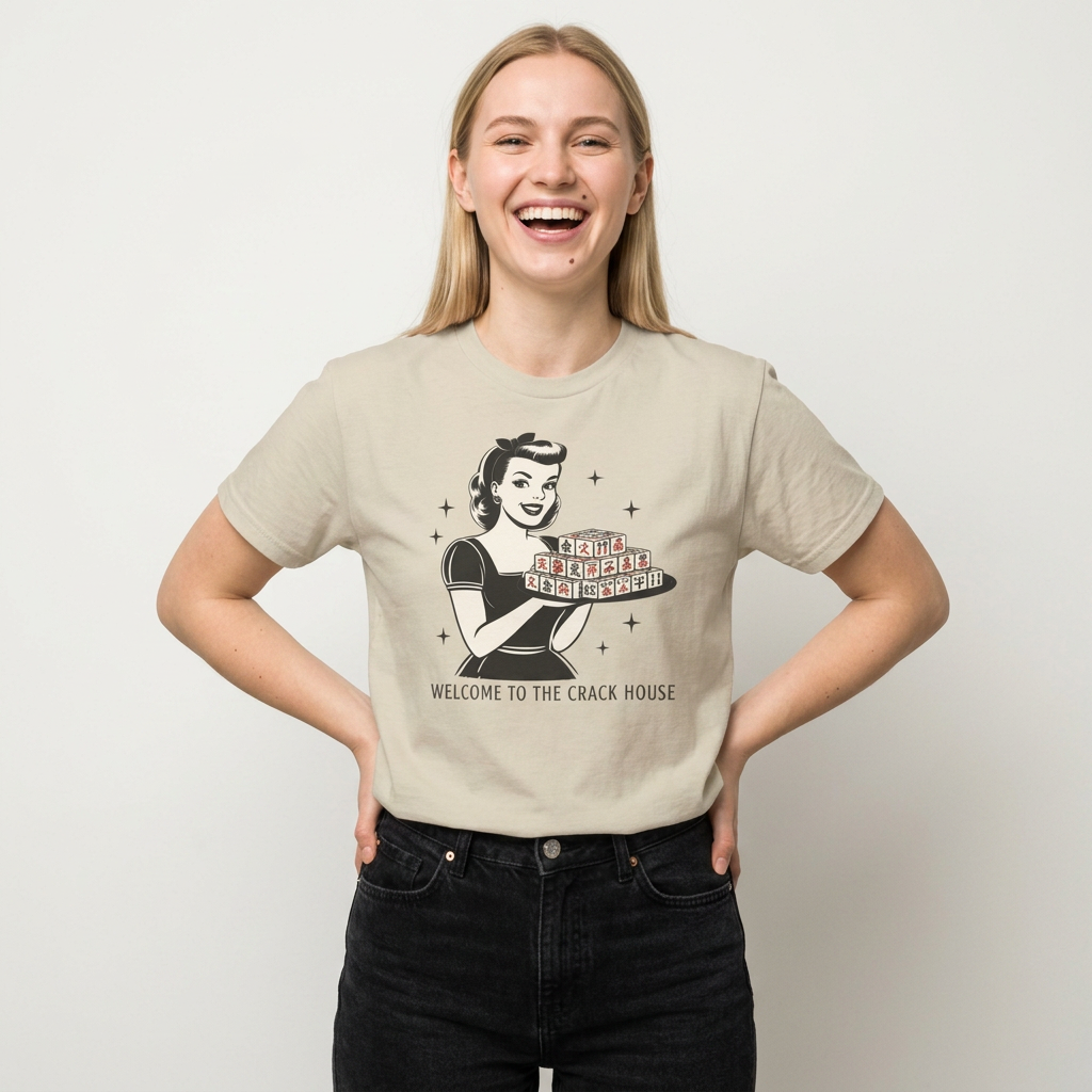 Welcome to the Crack House Mahjong Tee