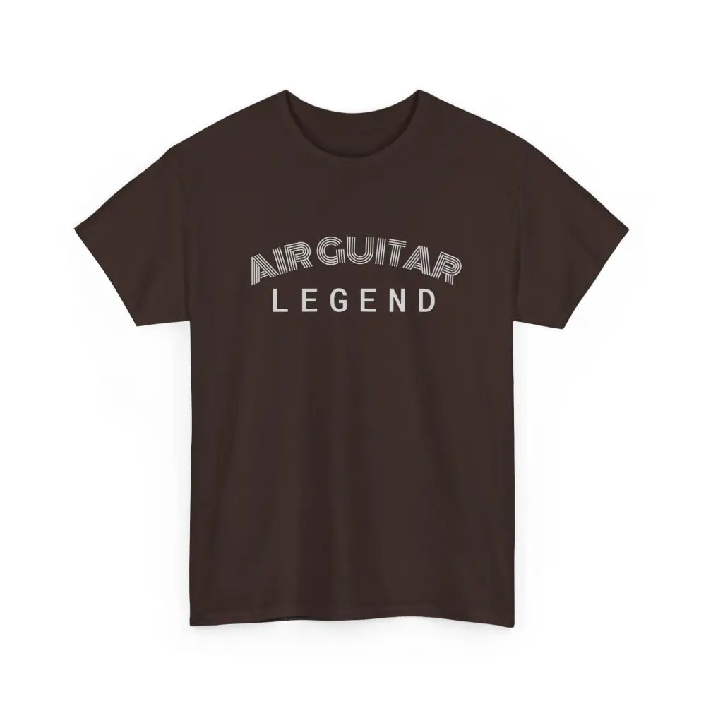 Air Guitar Legend Tee - Dark Chocolate / S - T-Shirt