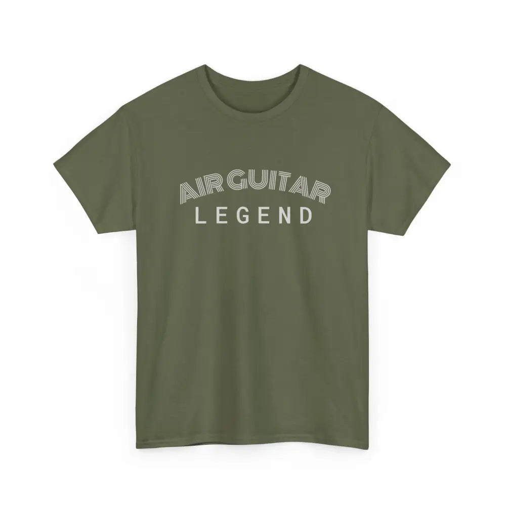 Air Guitar Legend Tee - Military Green / S - T-Shirt
