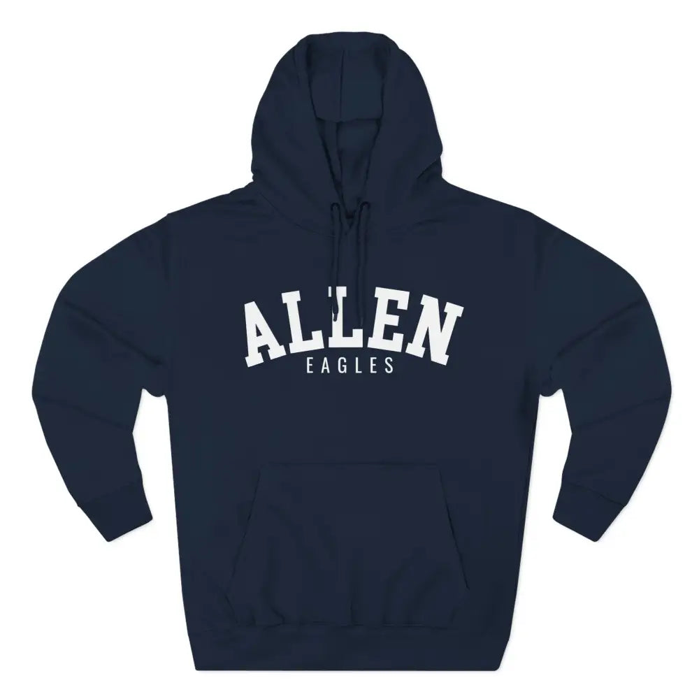 Allen Altitude Three Fleece Hoodie - S / Navy - Hoodie