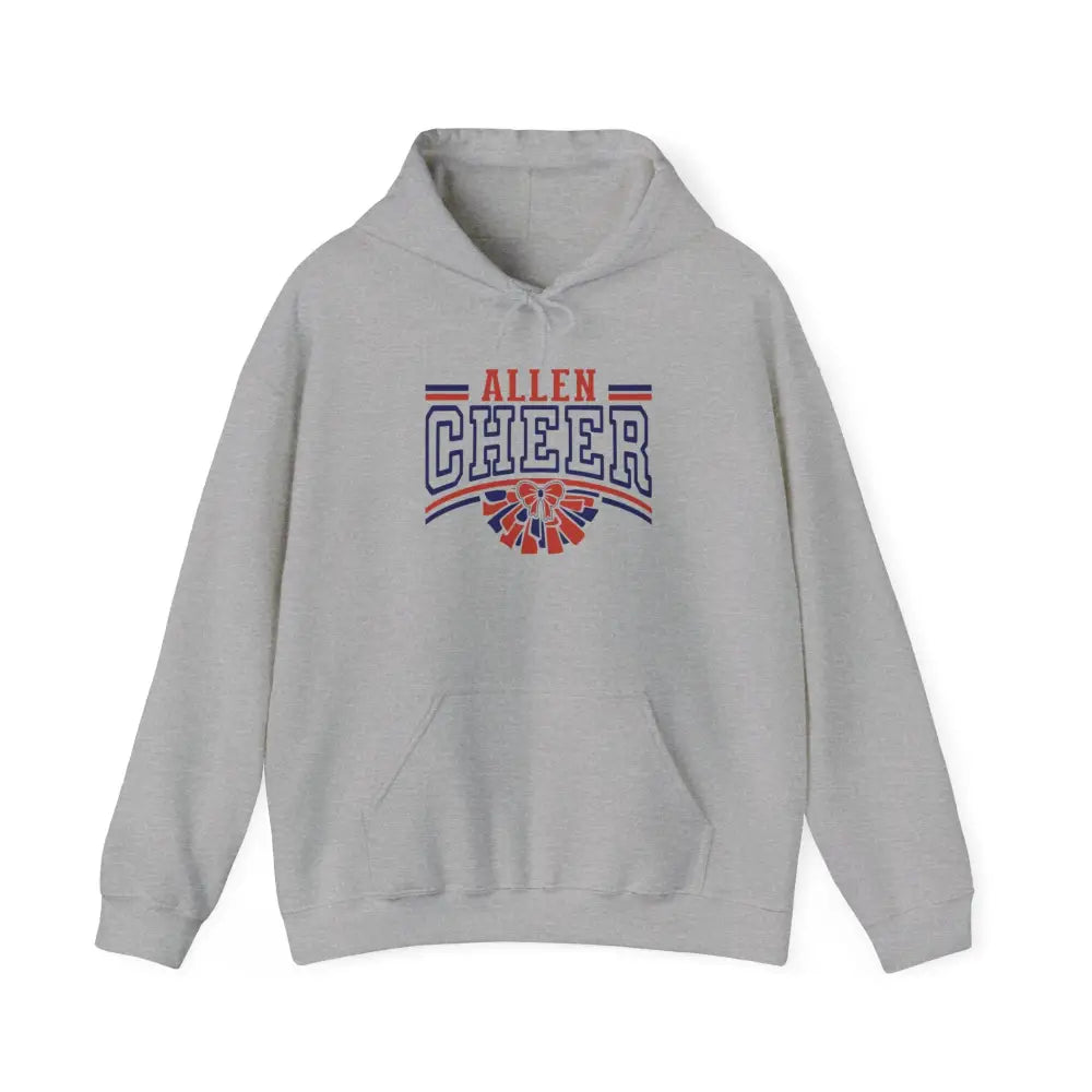 Allen Cheer Hoodie - S / Sport Grey - Hoodie