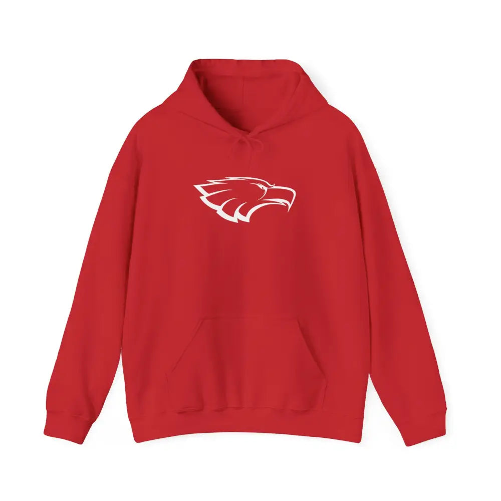 Allen Eagle Head Hoodie - Red / S - Hoodie