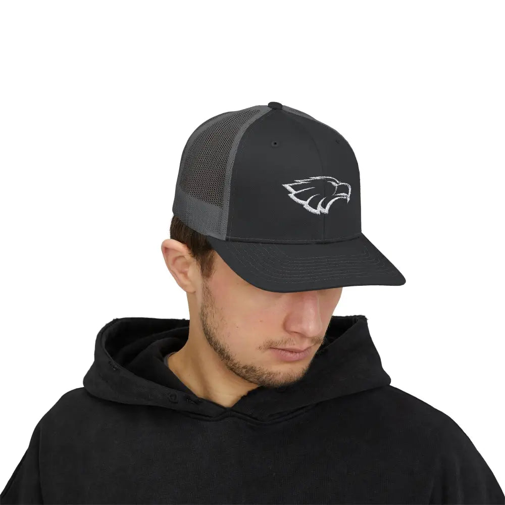 Allen Eagle Snapback Trucker Cap - Hats
