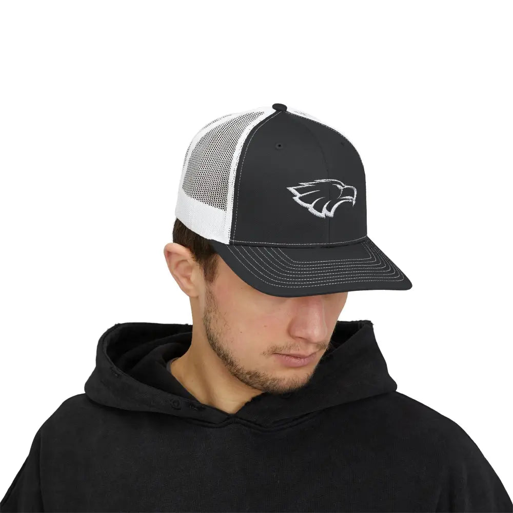 Allen Eagle Snapback Trucker Cap - Hats