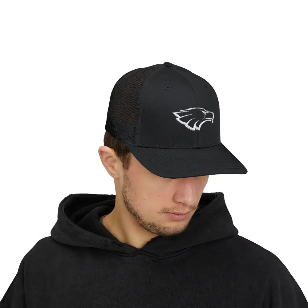 Allen Eagle Snapback Trucker Cap - Hats