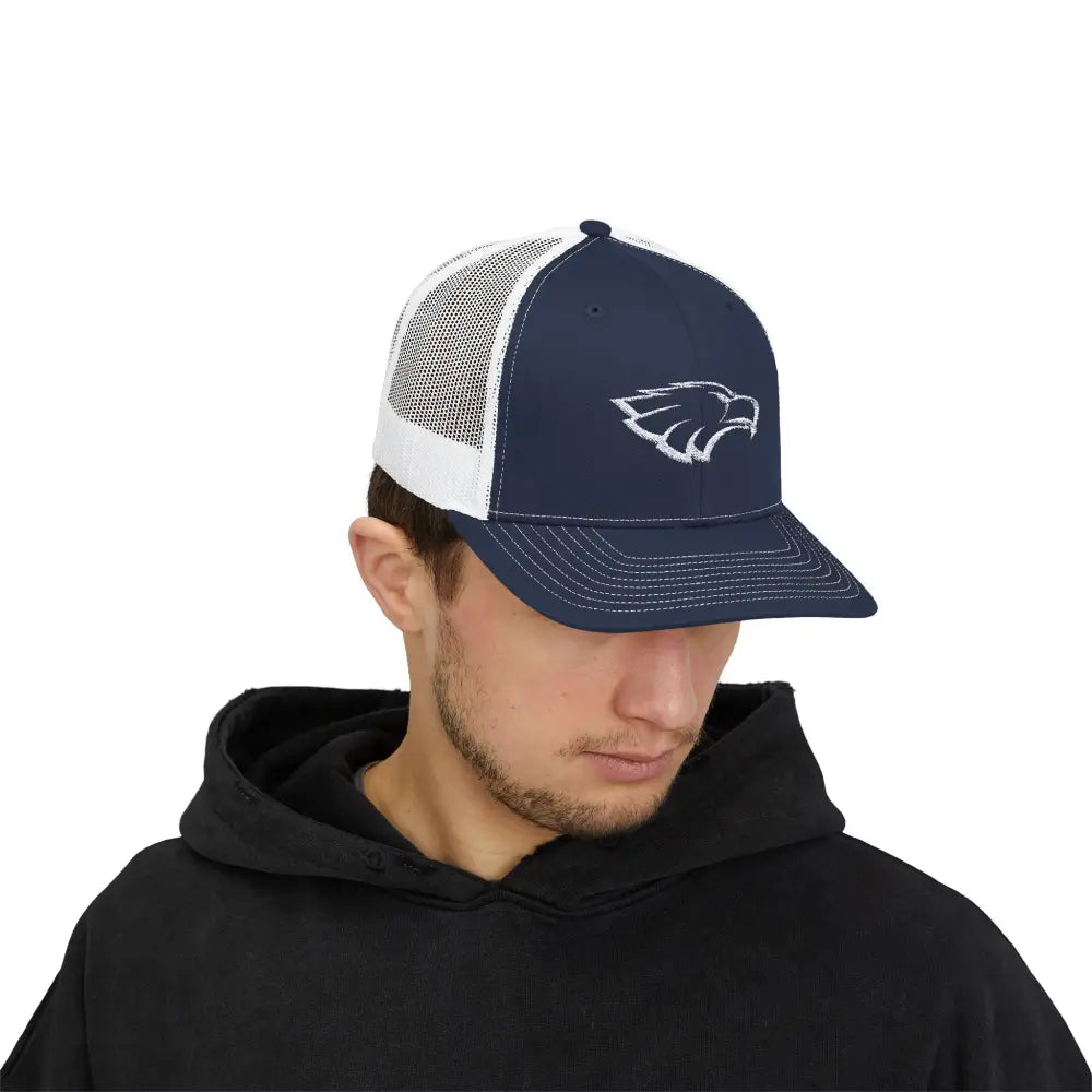 Allen Eagle Snapback Trucker Cap - Hats