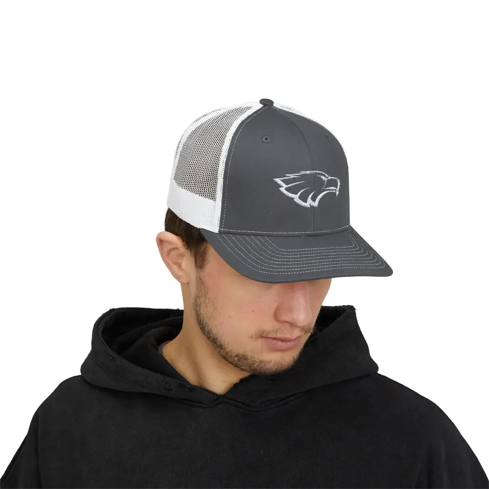 Allen Eagle Snapback Trucker Cap - Hats