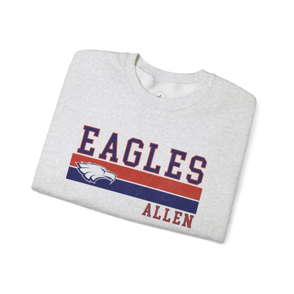 Allen Eagle Vintage Varsity Crewneck Sweatshirt - Sweatshirt