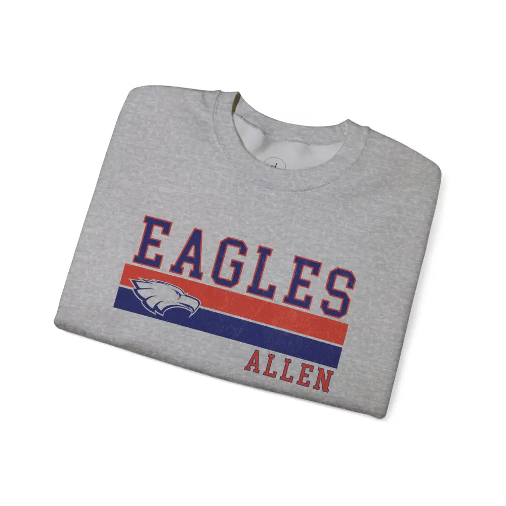 Allen Eagle Vintage Varsity Crewneck Sweatshirt - Sweatshirt