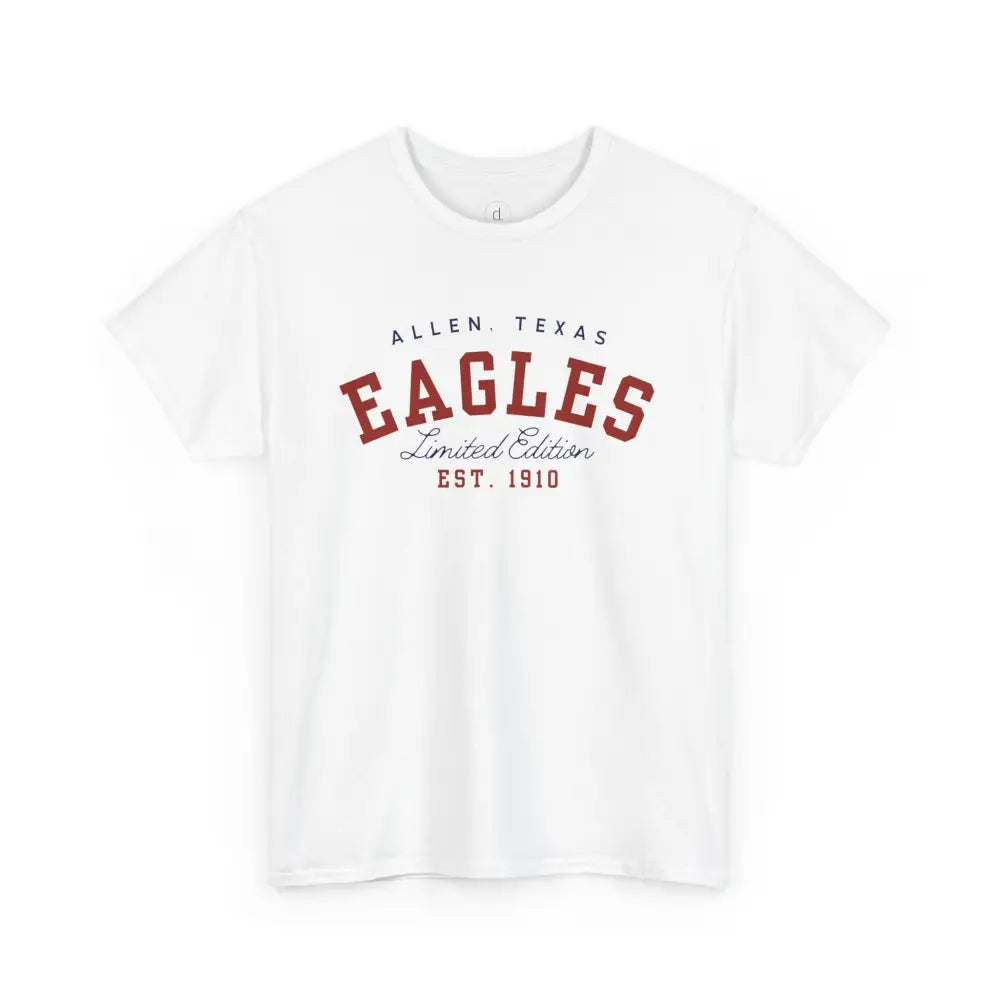 Allen Eagles 1910 Tee - White / S - T-Shirt