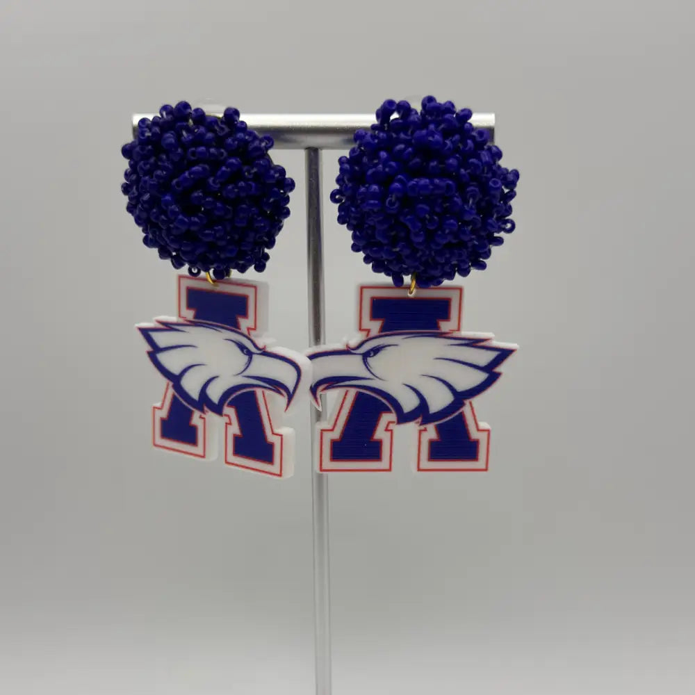 Allen Eagles Airborne Earrings