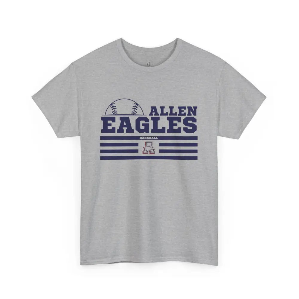 Allen Eagles Baseball Tee - Sport Grey / S - T-Shirt