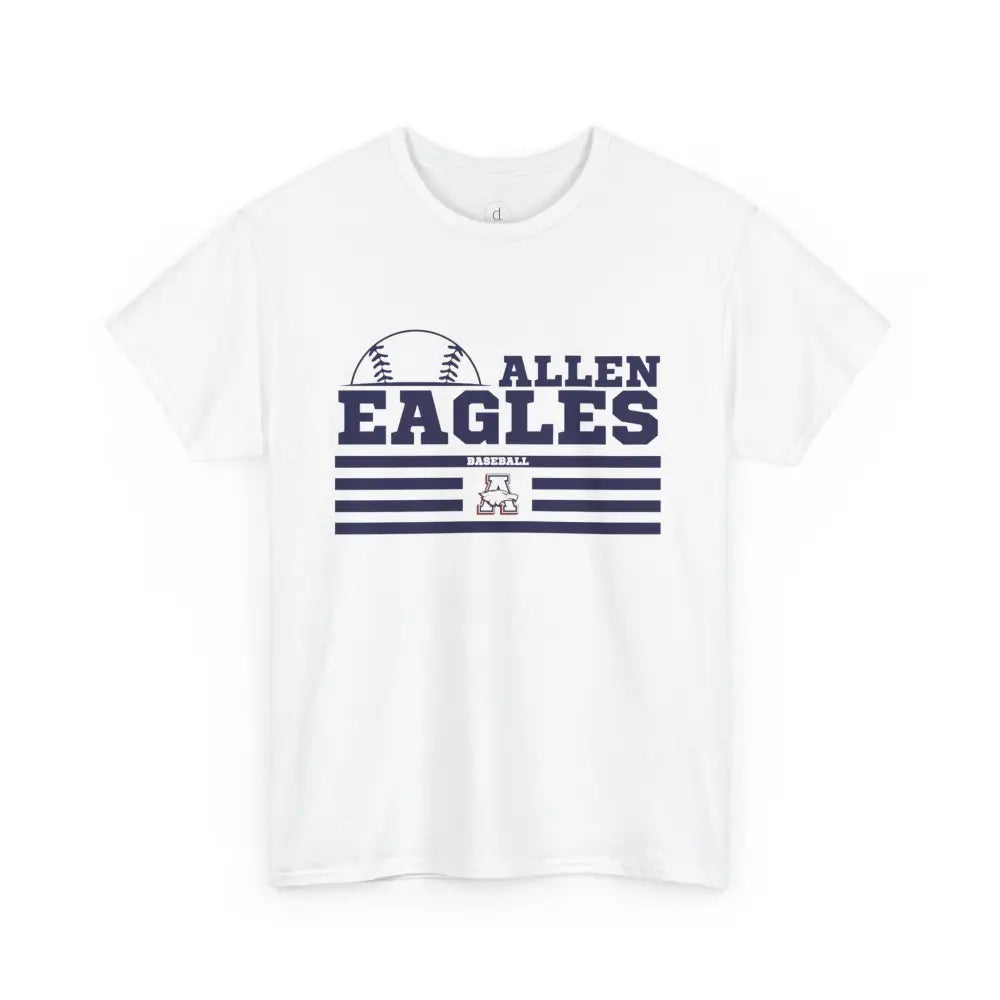 Allen Eagles Baseball Tee - White / S - T-Shirt
