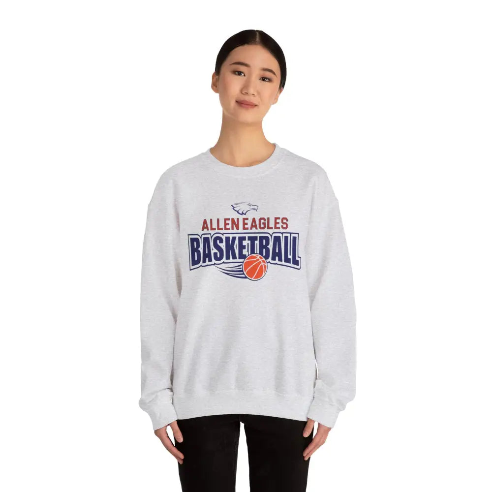 Allen Eagles Basketball Crewneck Sweatshirt - Sweatshirt