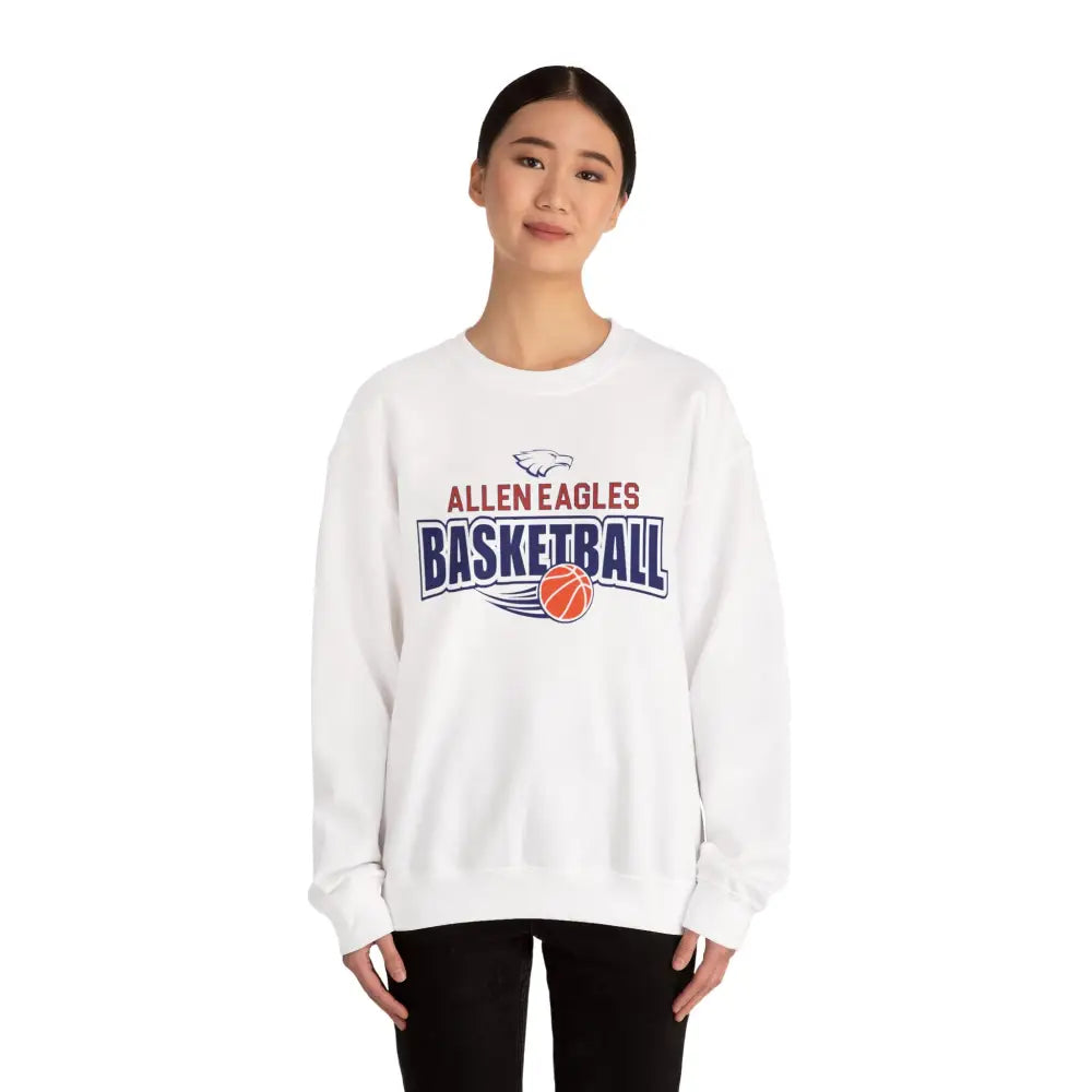 Allen Eagles Basketball Crewneck Sweatshirt - Sweatshirt