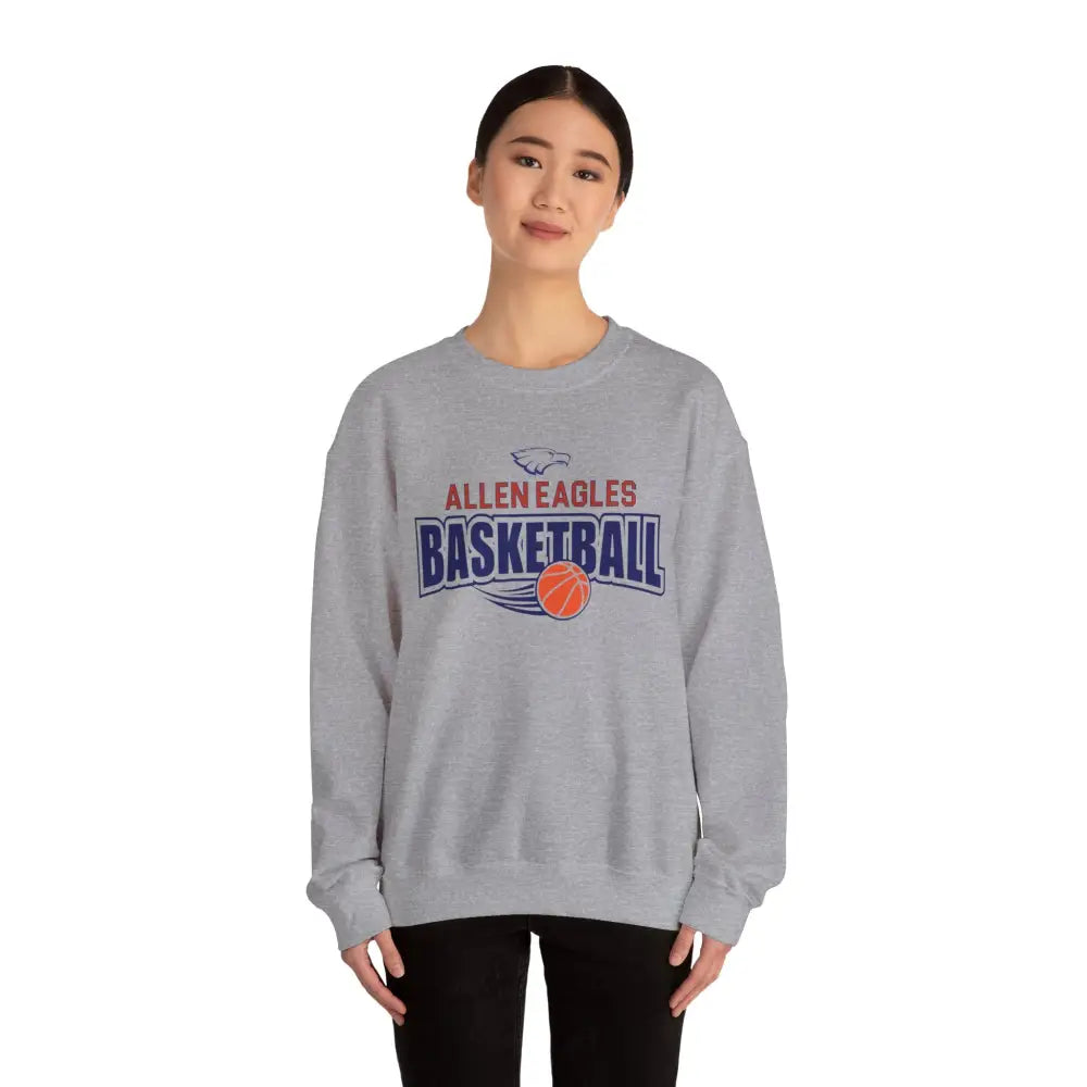 Allen Eagles Basketball Crewneck Sweatshirt - Sweatshirt