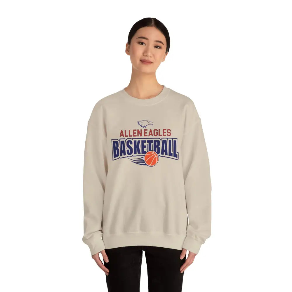 Allen Eagles Basketball Crewneck Sweatshirt - Sweatshirt
