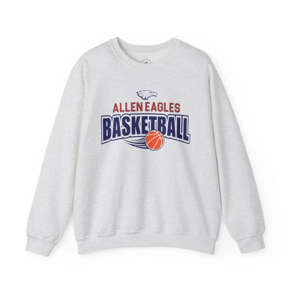 Allen Eagles Basketball Crewneck Sweatshirt - Ash / S - Sweatshirt