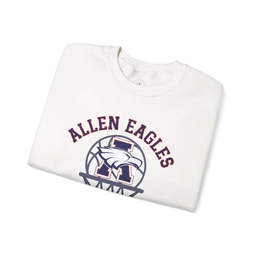 Allen Eagles Basketball Hoop Crewneck Sweatshirt - Sweatshirt