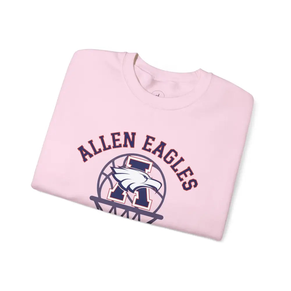 Allen Eagles Basketball Hoop Crewneck Sweatshirt - Sweatshirt