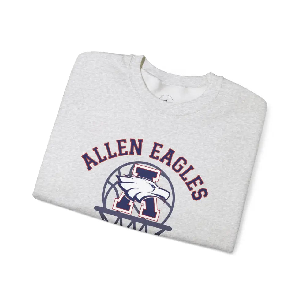 Allen Eagles Basketball Hoop Crewneck Sweatshirt - Sweatshirt