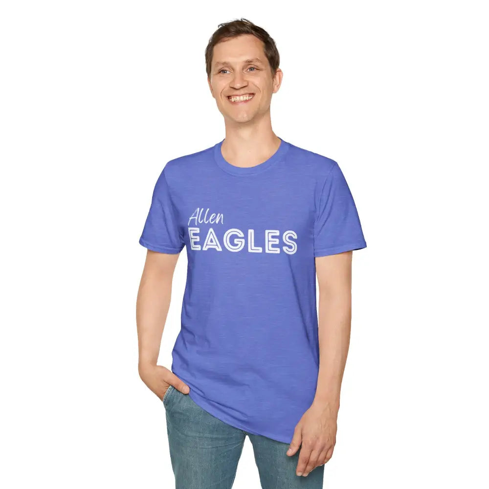 Allen Eagles Block T-Shirt - T-Shirt
