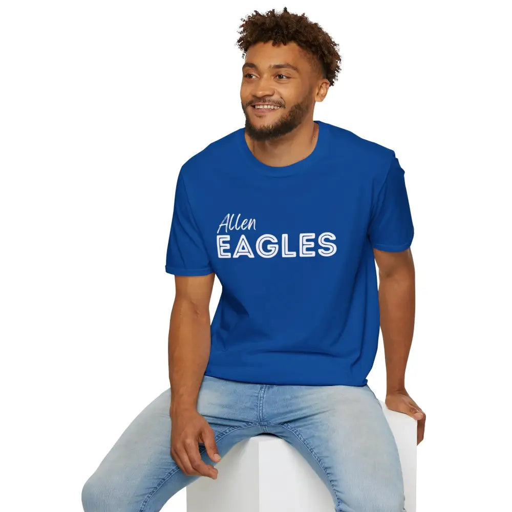 Allen Eagles Block T-Shirt - T-Shirt