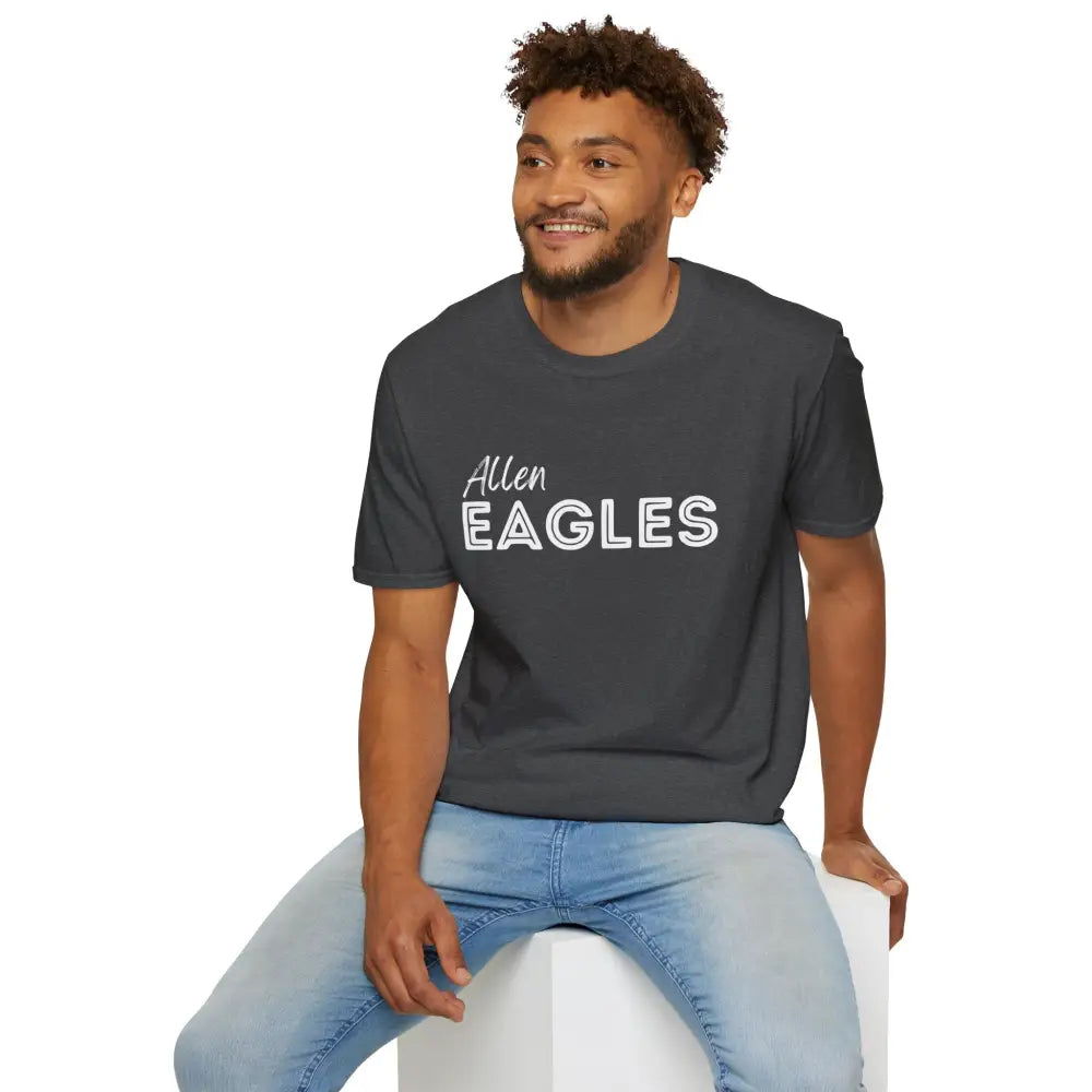 Allen Eagles Block T-Shirt - T-Shirt
