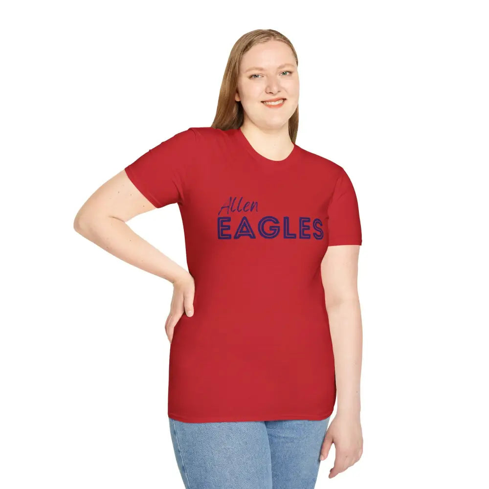 Allen Eagles Block T-Shirt - T-Shirt