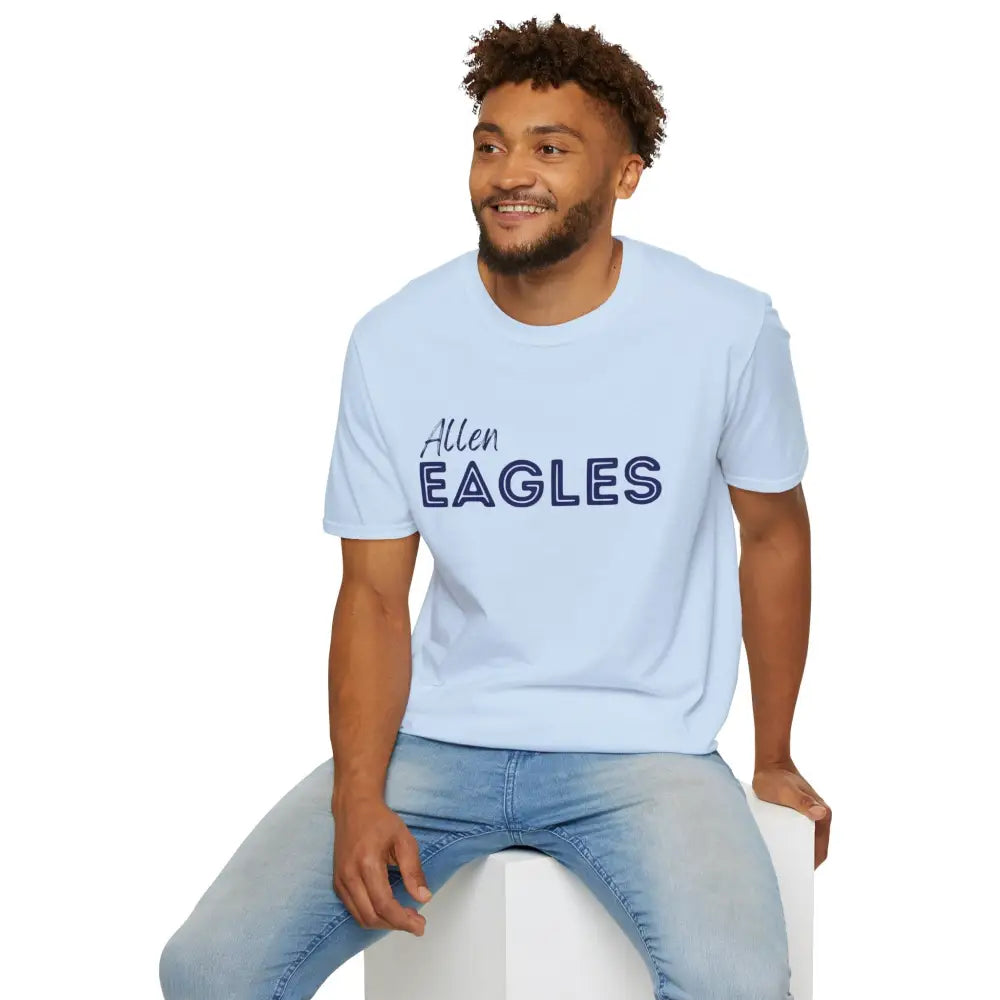 Allen Eagles Block T-Shirt - T-Shirt