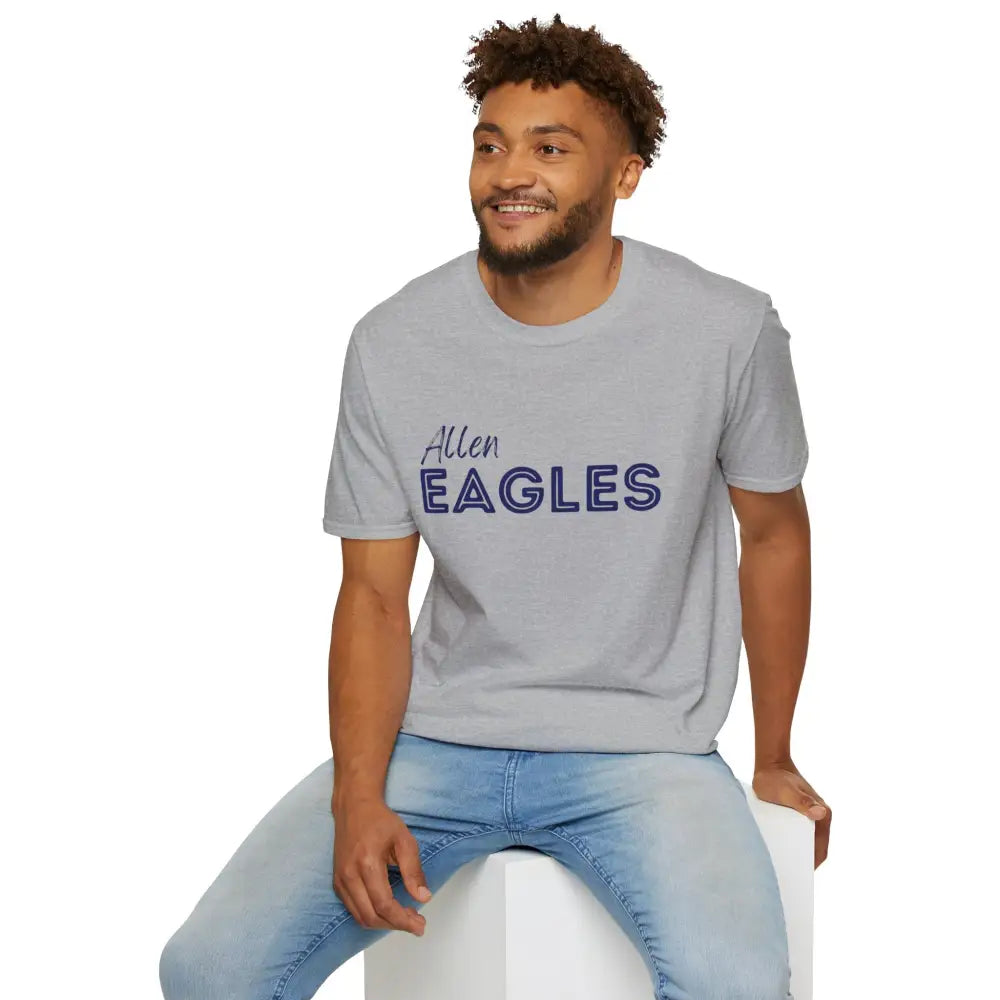 Allen Eagles Block T-Shirt - T-Shirt