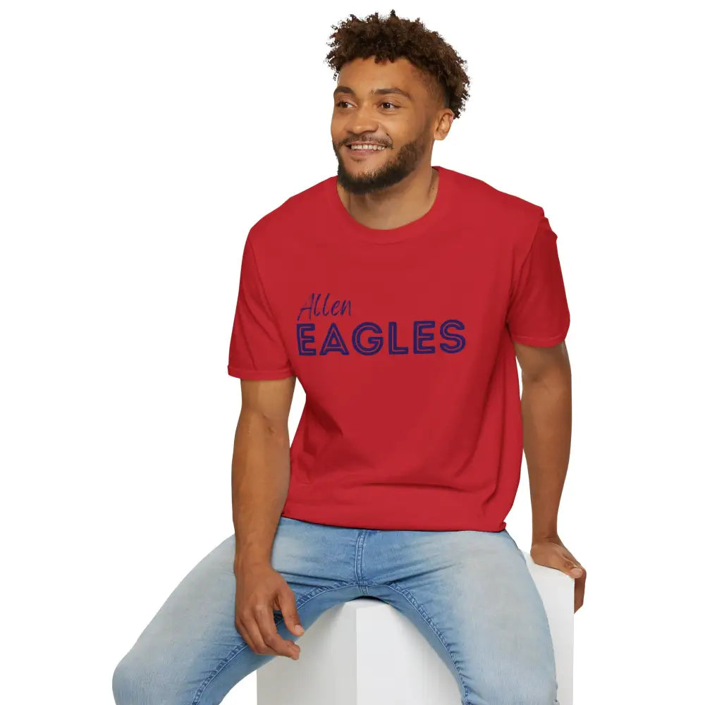 Allen Eagles Block T-Shirt - T-Shirt