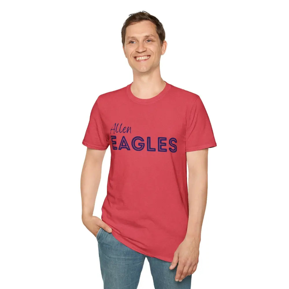 Allen Eagles Block T-Shirt - T-Shirt