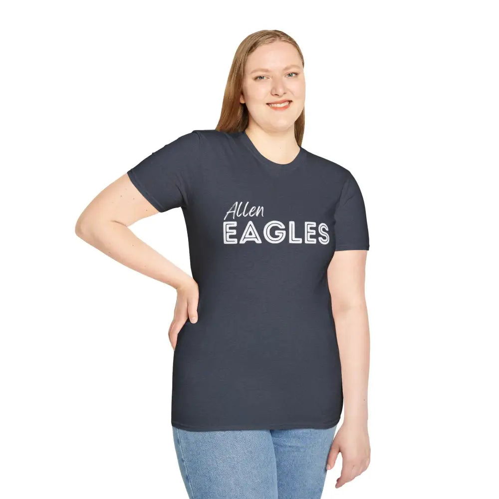 Allen Eagles Block T-Shirt - T-Shirt