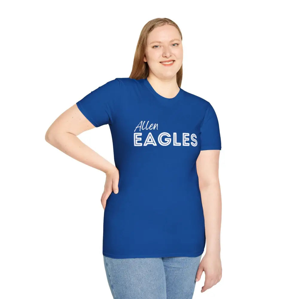 Allen Eagles Block T-Shirt - T-Shirt