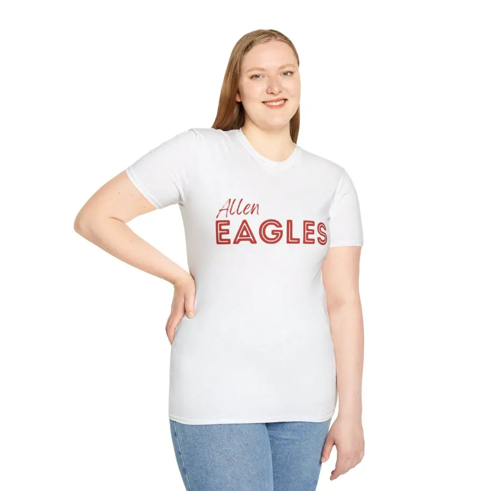 Allen Eagles Block T-Shirt - T-Shirt
