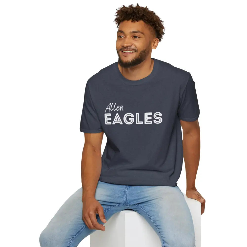 Allen Eagles Block T-Shirt - T-Shirt