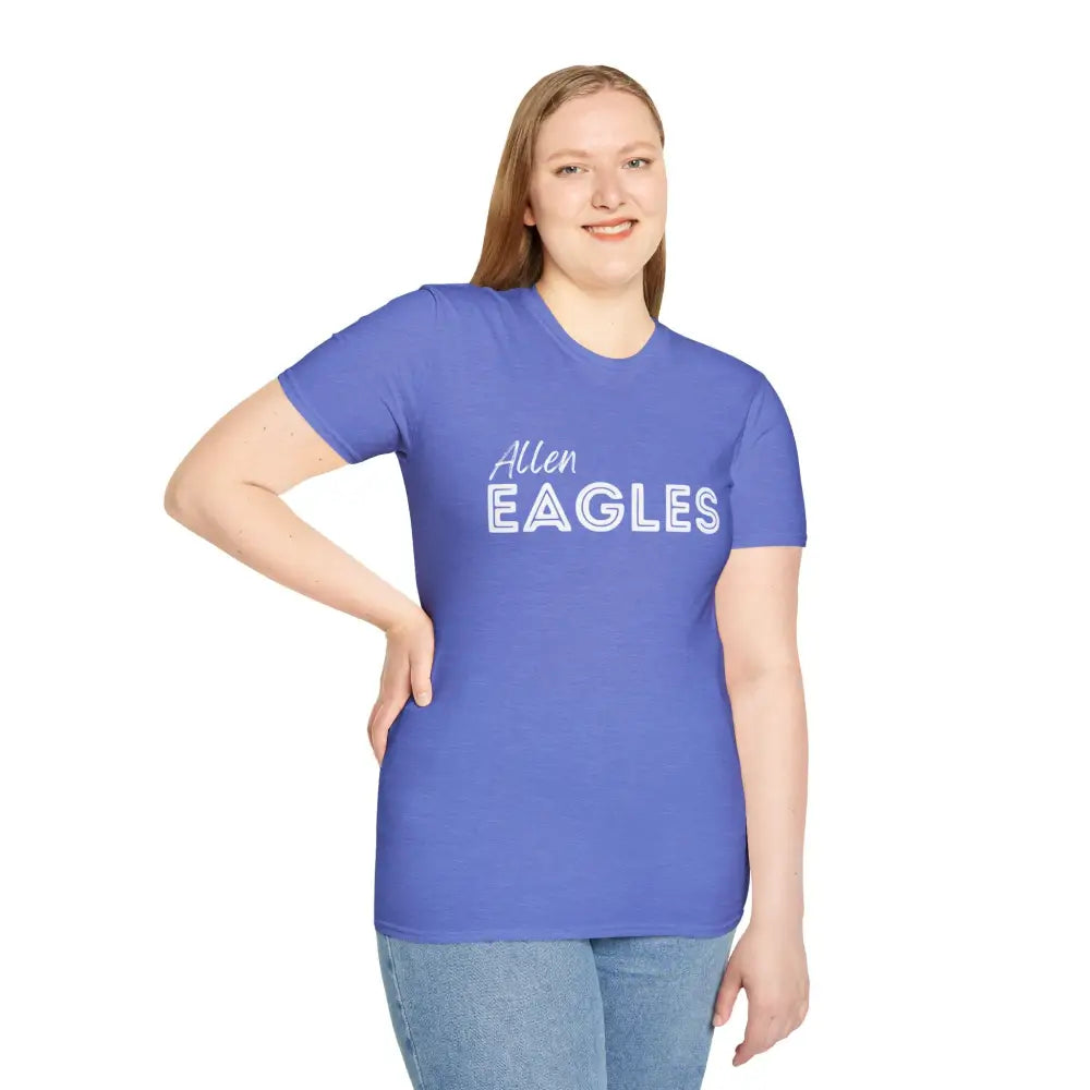 Allen Eagles Block T-Shirt - T-Shirt