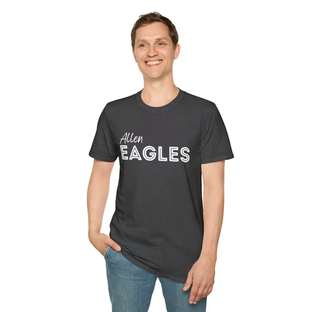 Allen Eagles Block T-Shirt - T-Shirt