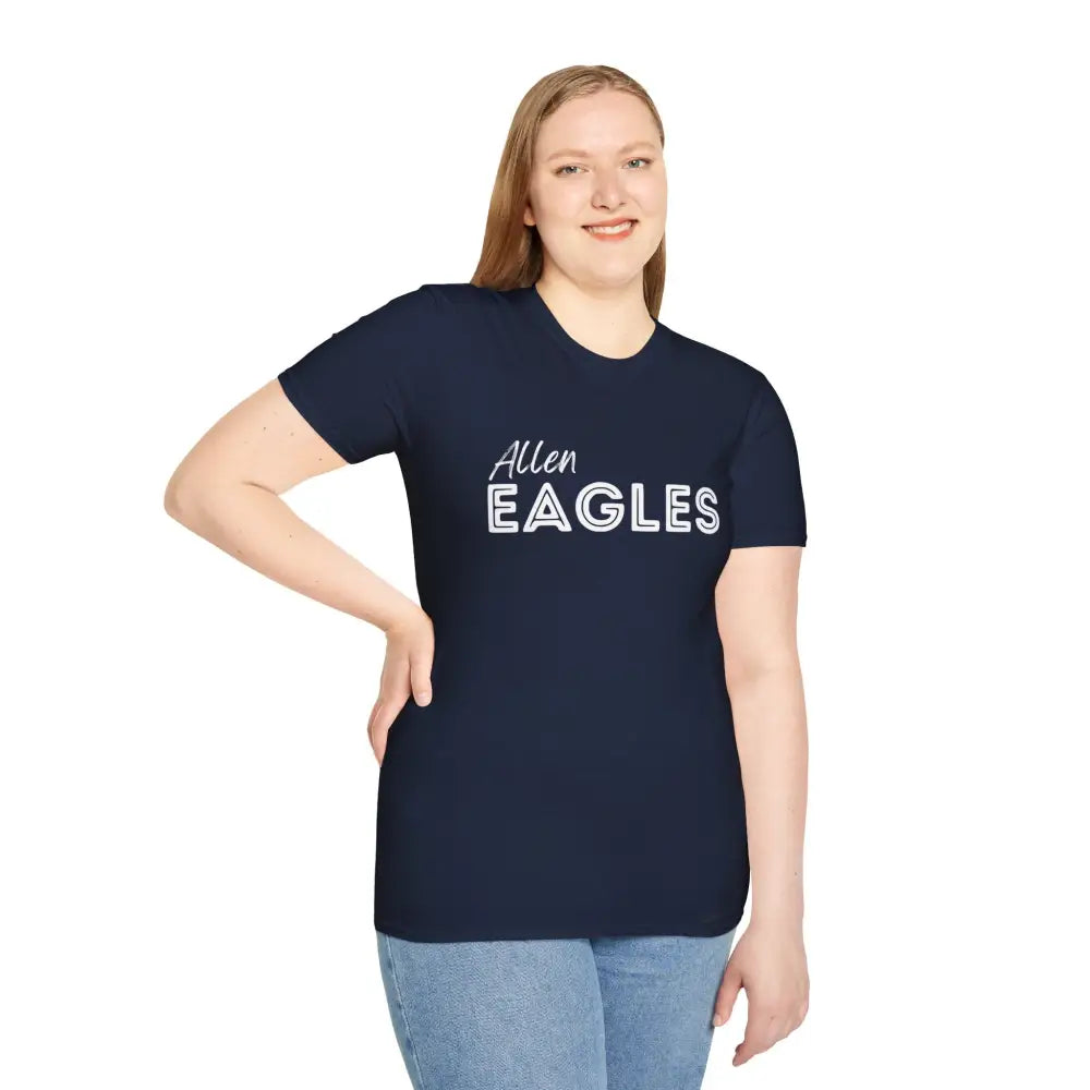 Allen Eagles Block T-Shirt - T-Shirt