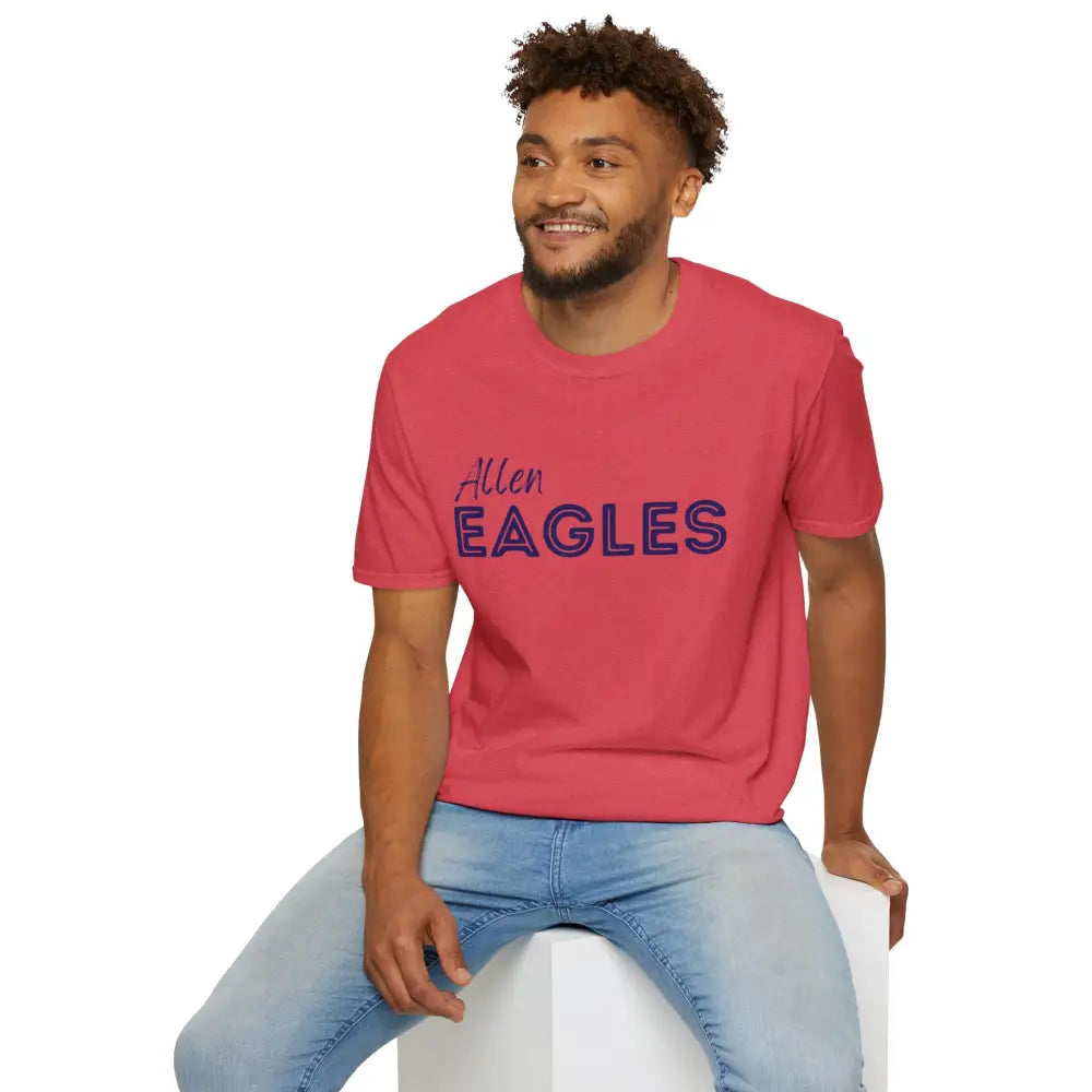 Allen Eagles Block T-Shirt - T-Shirt
