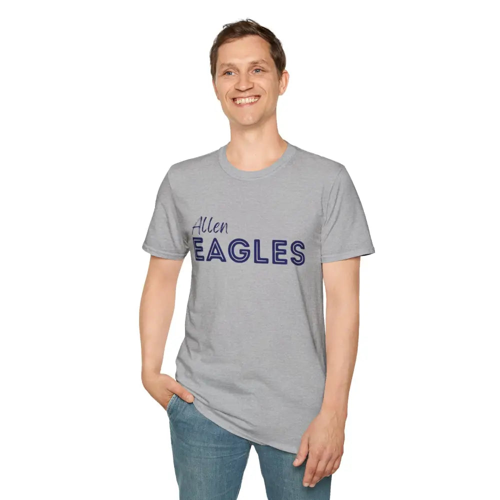 Allen Eagles Block T-Shirt - T-Shirt