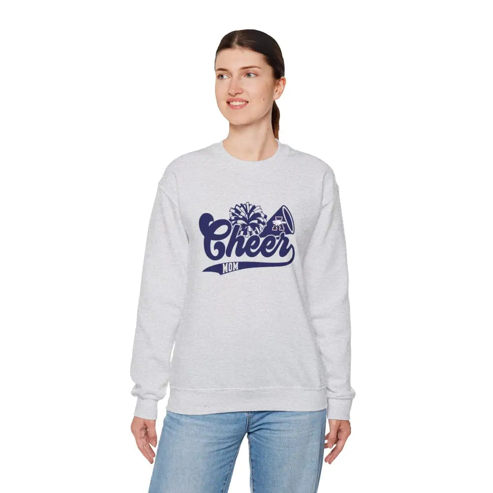 Allen Eagles Cheer Mom Retro Crewneck Sweatshirt - Sweatshirt