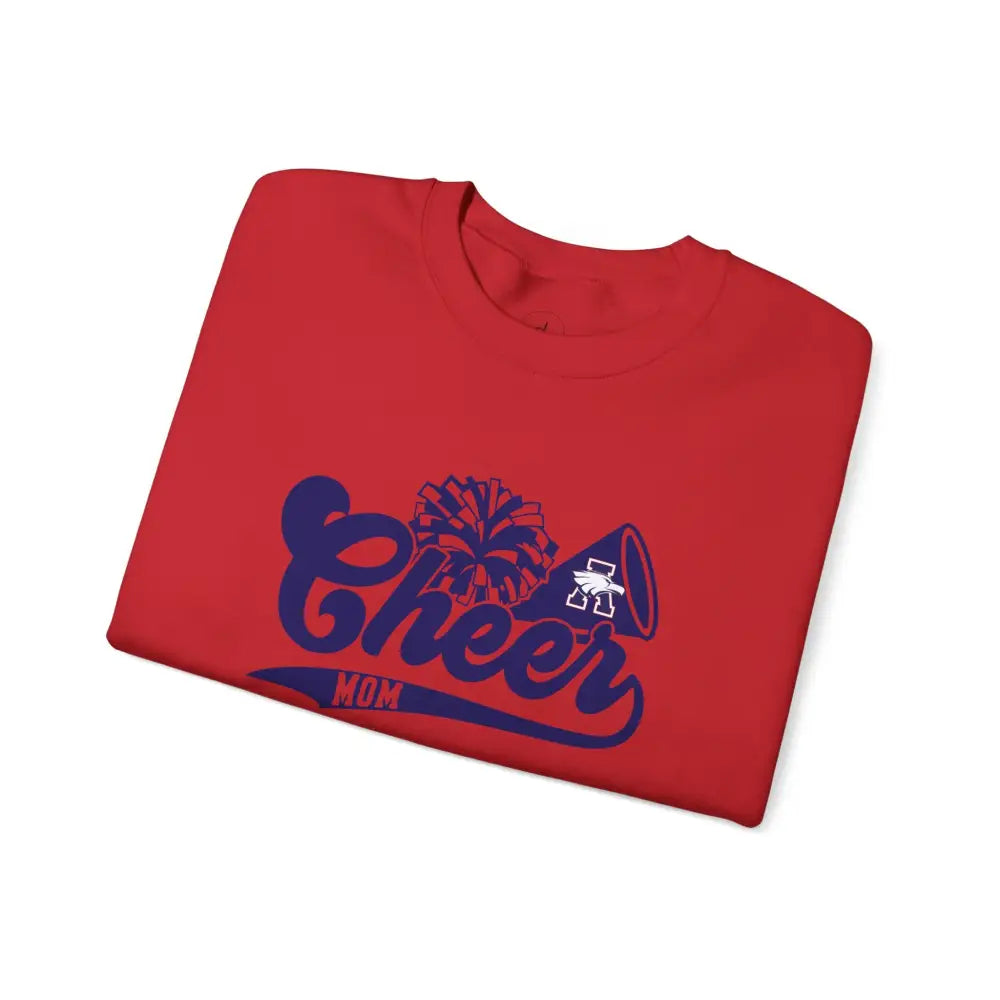 Allen Eagles Cheer Mom Retro Crewneck Sweatshirt - Sweatshirt