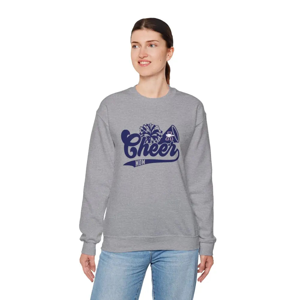 Allen Eagles Cheer Mom Retro Crewneck Sweatshirt - Sweatshirt