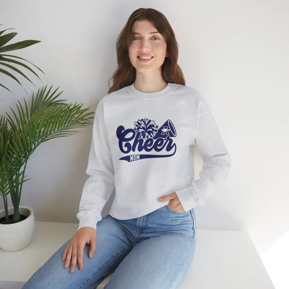 Allen Eagles Cheer Mom Retro Crewneck Sweatshirt - Sweatshirt