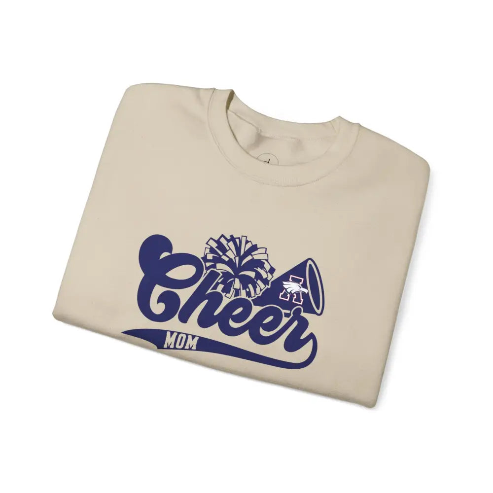 Allen Eagles Cheer Mom Retro Crewneck Sweatshirt - Sweatshirt
