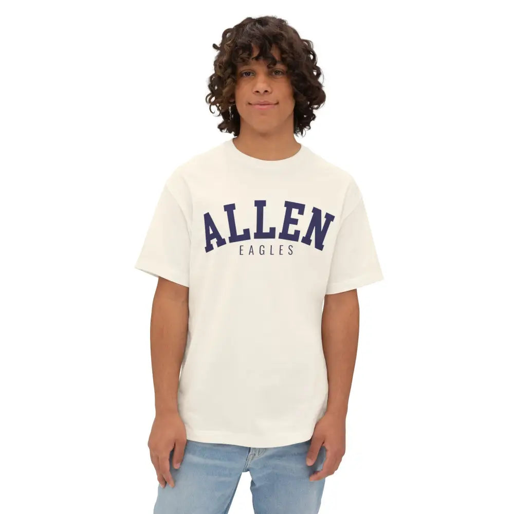 Allen Eagles Chill Oversized Boxy Tee - T-Shirt