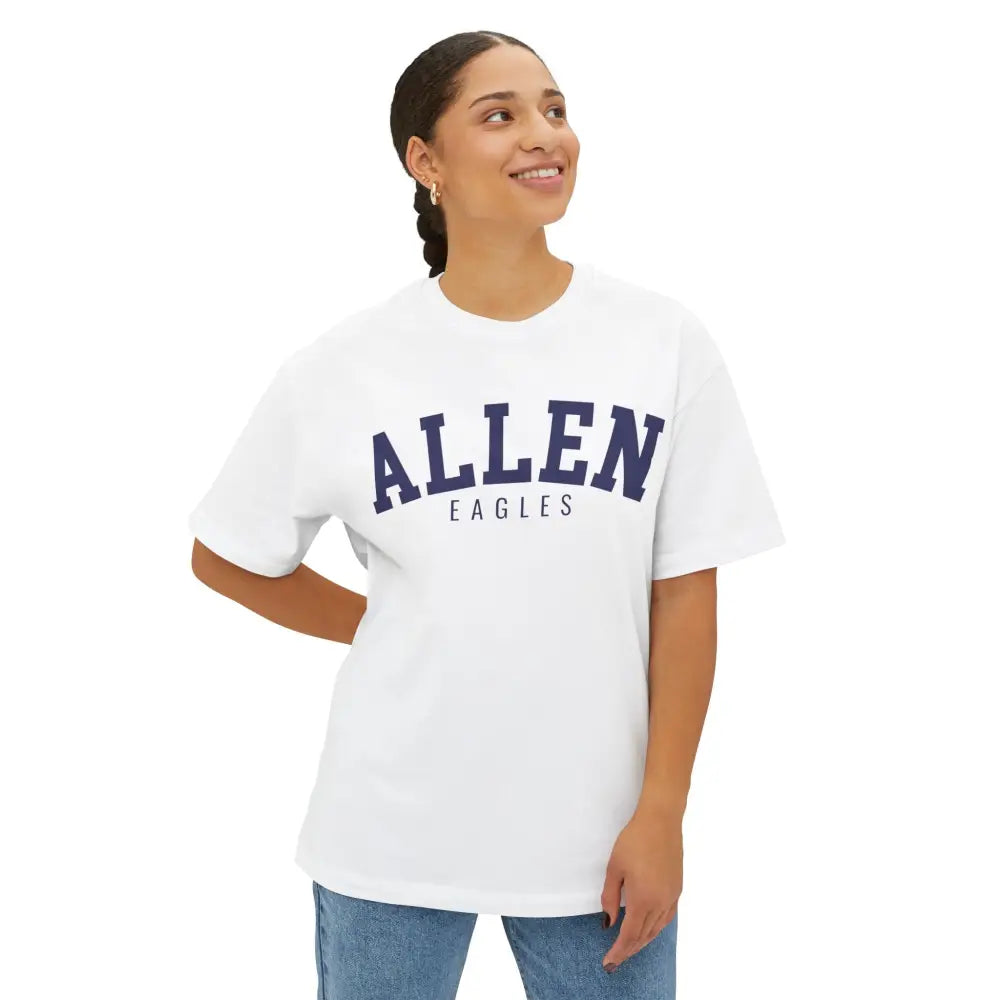 Allen Eagles Chill Oversized Boxy Tee - T-Shirt