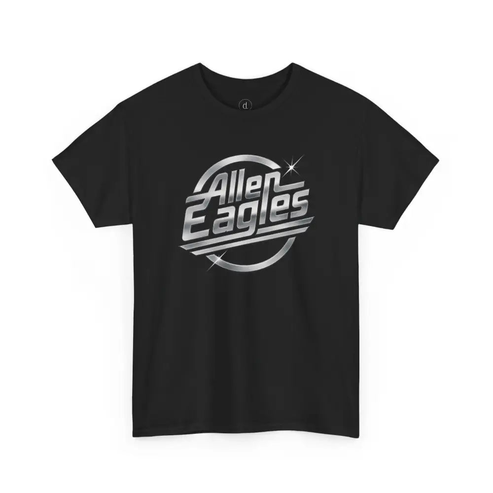 Allen Eagles Chrome Tee - Black / S - T-Shirt